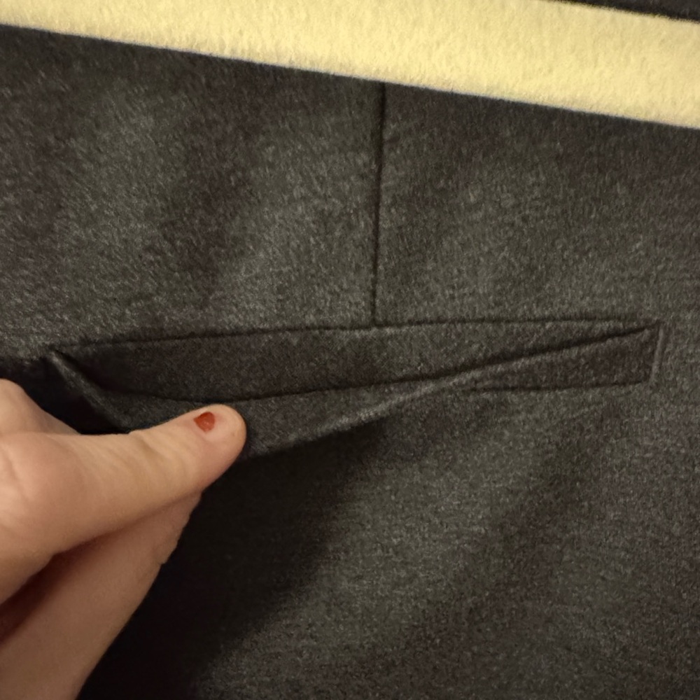 ‼️CLEARANCE‼️Studio by Torrid Dark Gray Buttoned Trousers - Picture 6 of 7